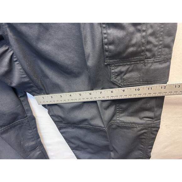 5.11 Tactical Mens Taclite Ripstop Cargo Pants Dark Navy Size 36x32 Double Knee - Picture 6 of 8